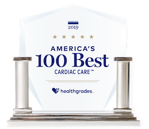 Health Grades, America's 100 Best Cardiac Care, 2019