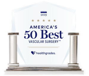 Health Grades, America's 50 Best Vascular Surgery, 2019