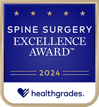 2024 Healthgrades Spine Surgery Excellence Award