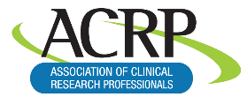 ACRP-Association of Clinical Research Professionals